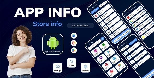 App info – Store Info – App Backup – Restore Option – App Info Checker – SDK Version