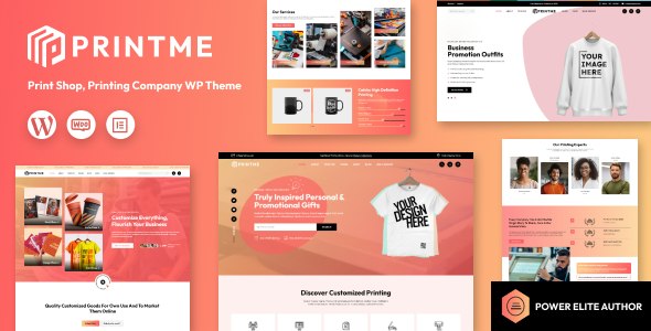 Printme – Printing Services WooCommerce Theme