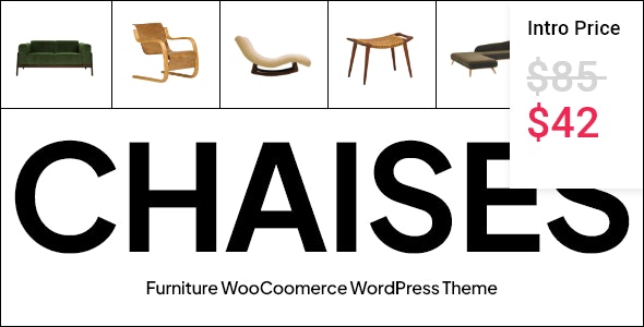 Chaises – Furniture WooCommerce WordPress Theme