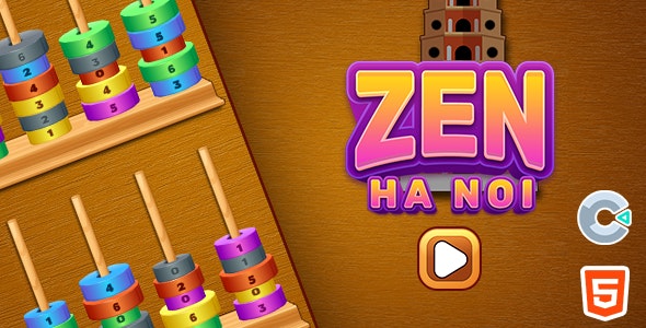 Zen Hanoi – Html5 (Construct3)