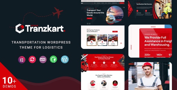 Tranzkart – Transportation WordPress Theme for Logistics 1.0.4