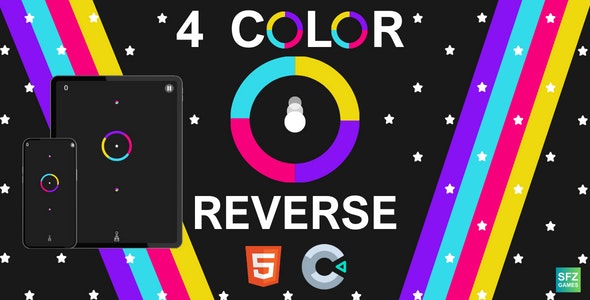 4 Color Reverse – HTML5 – Construct3