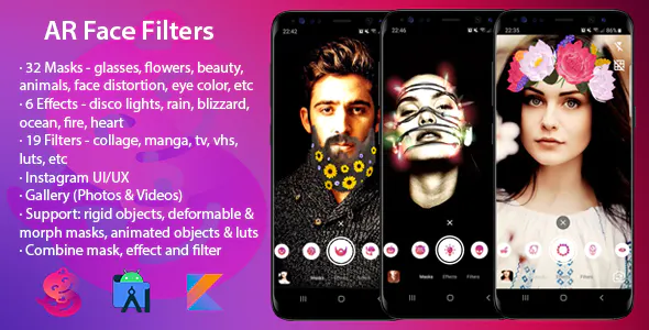 Augmented reality App | Filters | Effects | Masks