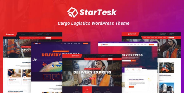 Startesk – Logistics  Transport WordPress Theme