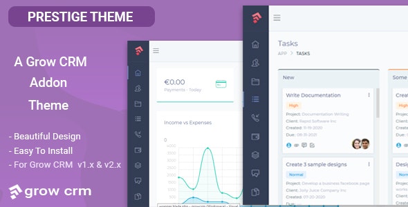 Prestige – Grow CRM Theme