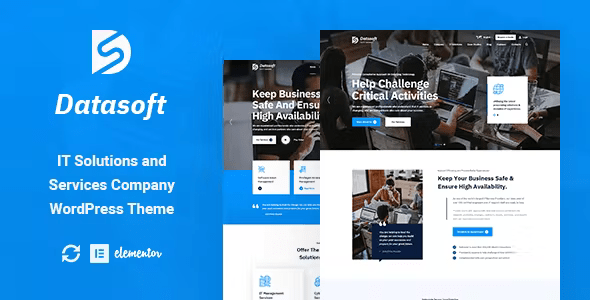 Datasoft – IT Solutions & Services WordPress Theme