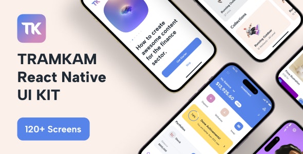 Tramkam – 150 Screens React Native App