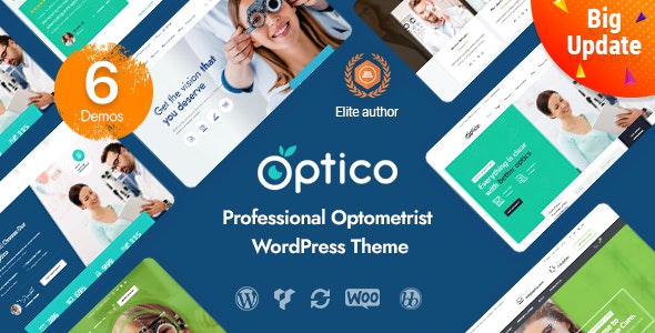 Optico | Optometrist  Eye Care WordPress Theme 7.1