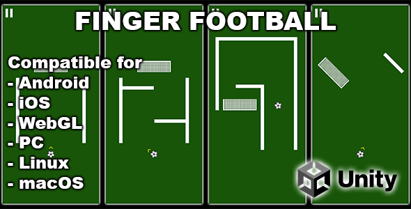 Finger Football – Unity Hyper Casual Soccer Game