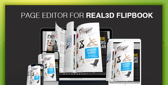 Page Editor Addon for Real 3D FlipBook 1.3.2