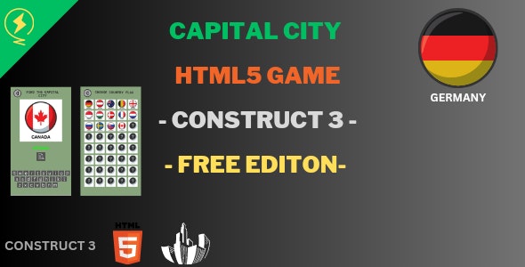 CAPITAL CITY – HTML5 GAME – CONSTRUCT 3 FREE EDITION