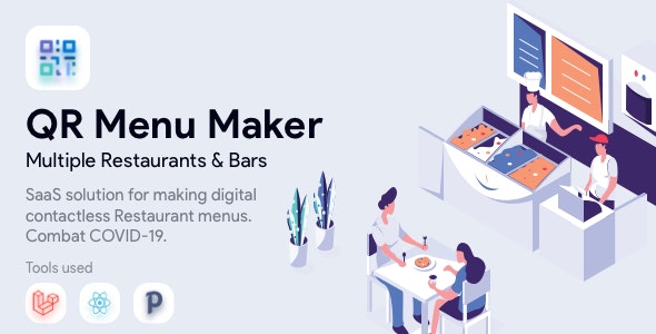 QR Menu Maker – SaaS – Contactless qr restaurant menus