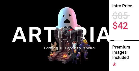 Artorias – Gaming and Esports Theme