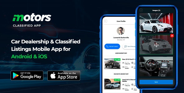 Motors – Car Dealership  Classified Listings Mobile App for Android  iOS