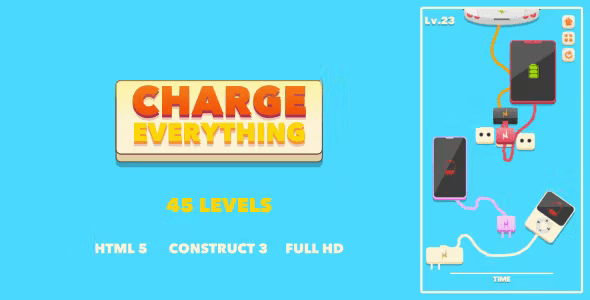 Charge Everything – HTML5 Game (Construct3)