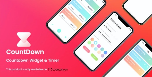 CountDown App (iOS) | Countdown Widget  Timer