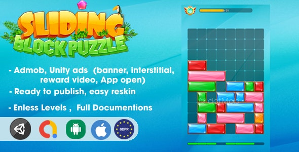 Sliding Block Puzzle – Unity Complete Project