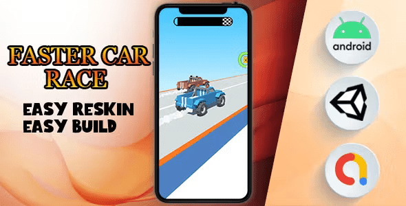 Faster Car Race – (Unity – Admob)