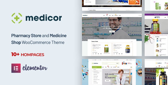 Medicor – Medical Clinic  Pharmacy WooCommerce WordPress Theme