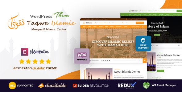 Taqwa – Islamic Center WordPress Theme 2.2.1