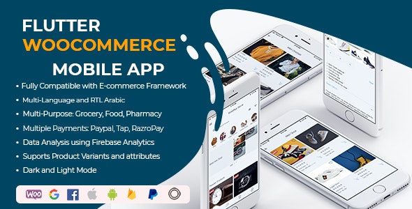 Flutter WooCommerce Android & Ios WooCommerce App – Flutter WooCommerce Android & Ios Ecommerce App