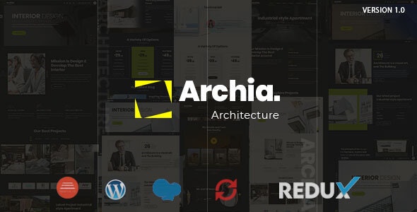 Archia – Architecture  Interior WordPress Theme