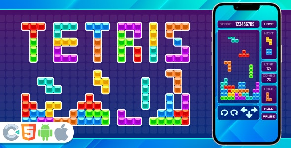 Premium Game – Master Tetris – HTML5,Construct3