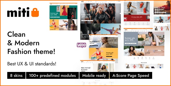 Miti – Elementor WooCommerce WordPress Theme