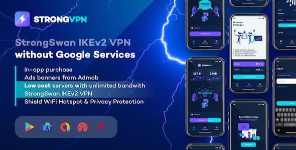 StrongVPN – StrongSwan IKEv2 VPN stable  free VPN proxy for Android 3.1