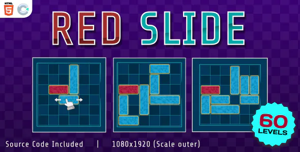 Red Slide – HTML5 Casual game