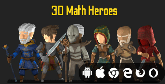 3D Math Heroes – Cross Platform Educational Game