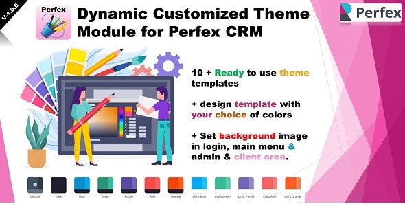 Dynamic Customized Theme Module for Perfex CRM 1.1.4