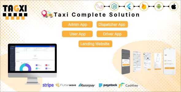 Tagxi – Complete Taxi Booking Solution 1.10