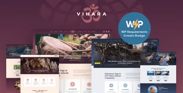 Vihara | Ashram Oriental Buddhist Temple WordPress Theme + RTL  1.3.0