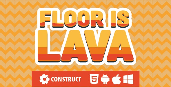 Floor is Lava – HTML5 Mobile Game