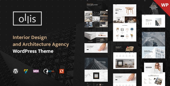 Ollis – Architecture Agency  Interior Design WordPress Theme