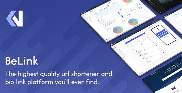 BeLink – Bio Link  URL Shortener Platform