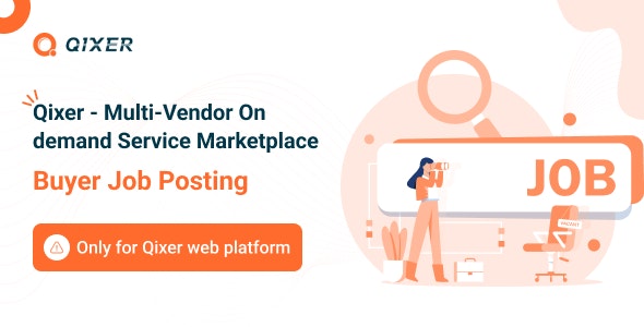 Job Posting Addon – Qixer Service Marketplace and Service Finder