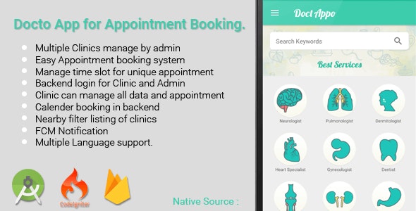 Multiple Clinic App – Appointment Booking for Doctor