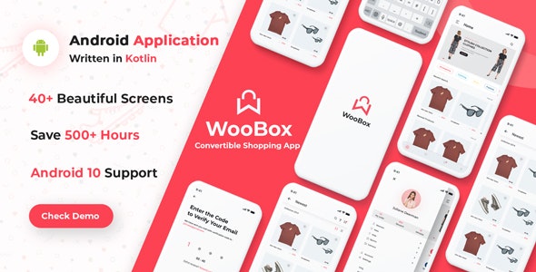 WooBox – WooCommerce Android App E-commerce Full Mobile App + kotlin 5.15.0