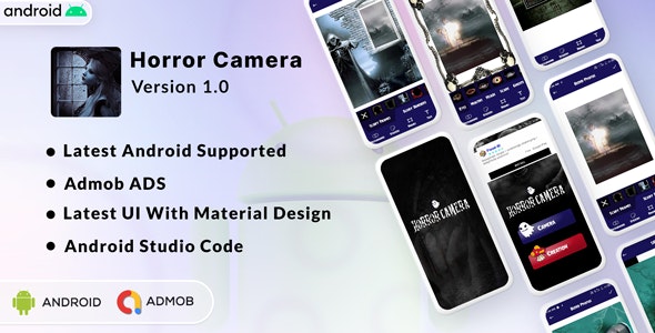 Scary CAM – Horror Camera – Live Photo Effect | Android APP | Admob Ads