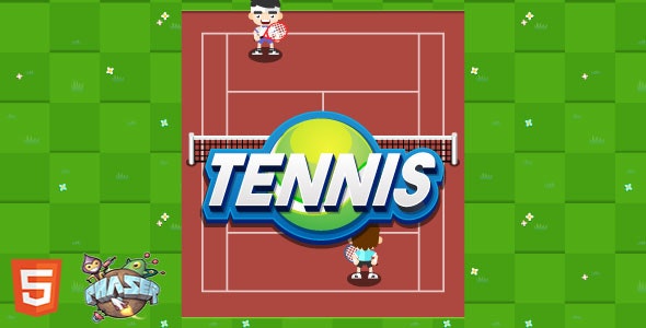 Tennis – HTML5 Game (Phaser 3)