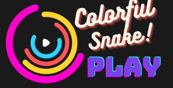 Colorful Snake – HTML5 – AdMob – Capx