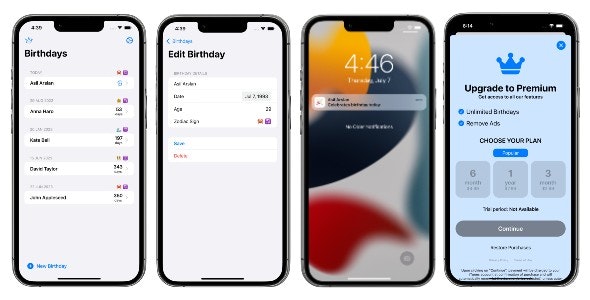 Birthday Reminder & Zodiac Signs – SwiftUI Full iOS Application