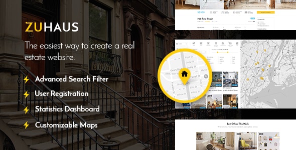 Zuhaus – Real Estate Theme