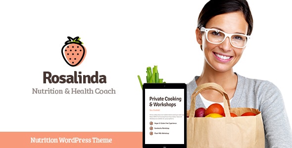 Rosalinda | Health Coach  Vegetarian Lifestyle Blog WordPress Theme