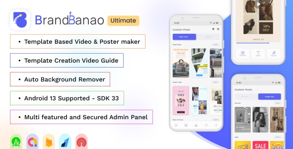 BrandBnao Ultimate – Animated Video  Festival Poster Maker, Brands.live Clone