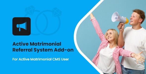 Active Matrimonial Referral System add-on