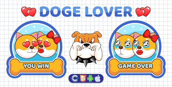 Premium Doge Lover – HTML5 Game,Construct 3