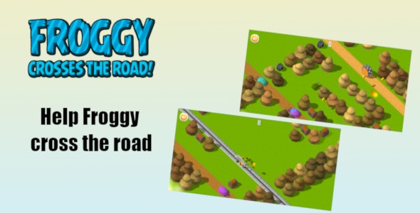 Froggy crosses the road – Complete Unity Game